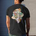 Save The Planet Earth Day Climate Change Environment Saying Men's Back Print T-shirt Gifts for Him