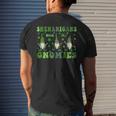 Shenanigans With My Gnomies Men's Back Print T-shirt Gifts for Him