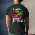 Smith Family Christmas Matching Family Christmas Mens Back Print T-shirt Gifts for Him