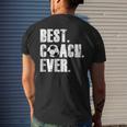 Soccer Coach Best Coach Ever Soccer Gift Mens Back Print T-shirt Gifts for Him