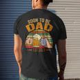 Mens Soon To Be Dad Est 2023 Fathers Day New Dad Vintage Mens Men's T-shirt Back Print Gifts for Him
