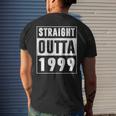 Straight Outta 1999 Vintage 22 Years Old 22Nd Birthday Men's T-shirt Back Print Gifts for Him