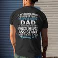 Super Cool Dad Of Physical Therapist Assistant Men's T-shirt Back Print Gifts for Him