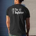 The Dogfather Cavalier King Charles Spaniel Dog Dad Gift For Mens Mens Back Print T-shirt Gifts for Him