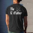 The Golffather Golf Father Funny Golfing Fathers Day Gift For Mens Mens Back Print T-shirt Gifts for Him