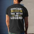 The Legend Wedding Officiant Ordained Minister Mens Back Print T-shirt Gifts for Him