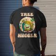 Tree Hugger Retro Nature Environmental Earth Day Men's Back Print T-shirt Gifts for Him