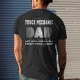 Mens Truck Mechanic Dad Much Cooler Father’S DayMen's Back Print T-shirt Gifts for Him