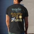 Uncle Outer Space 1St Birthday First Trip Around The Sun Gift For Mens Mens Back Print T-shirt Gifts for Him