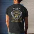 Never Underestimate The Power Of An Otterness Men's T-shirt Back Print Gifts for Him