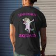 Unicorn Squad Dabbing Dab Dance Men's Back Print T-shirt Gifts for Him Unicorn Squad Dabbing Dab Dance Men's Back Print T-shirt Gifts for Him