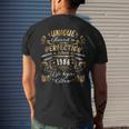 Unique 1986 Birthday Meme Mother And Father Born In 1986Men's Back Print T-shirt Gifts for Him
