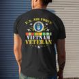 Us Air Force Vietnam Veteran Usa Flag Vietnam Vet Flag Men's T-shirt Back Print Gifts for Him