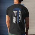 Us Corpsman American Flag Vintage Patriotic 4Th Of July Mens Back Print T-shirt Gifts for Him