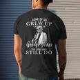 Some Of Us Grew Up Listening To GeorgeJones Men's T-shirt Back Print Gifts for Him