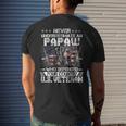 Us Veteran Papaw Veterans Day Us Patriot Patriotic Men's T-shirt Back Print Gifts for Him