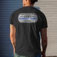 Usa Proud Army National Guard Grandpa Soldier Gift Mens Back Print T-shirt Gifts for Him