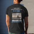 Uss Louisiana Ssbn-743 Submarine Veterans Day Father Day Men's T-shirt Back Print Gifts for Him