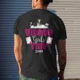 Vegas Girls Trip 2019 Matching Squad Vacation Bachelorette Men's Back Print T-shirt Gifts for Him