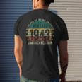 Vintage 1943 80 Years Old 80Th Birthday For Men Men's Back Print T-shirt Gifts for Him