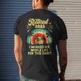 Vintage Retired 2023 I Worked My Whole Life Retirement V3 Men's T-shirt Back Print Gifts for Him
