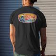 Vintage Retro Surf Style Ucsb Men's Back Print T-shirt Gifts for Him