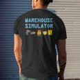 Worker Coworker Swagazon Associate Warehouse Simulator Men's Back Print T-shirt Gifts for Him