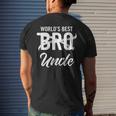 Worlds Best Bro Pregnancy Announcement Brother To Uncle Gift For Mens Mens Back Print T-shirt Gifts for Him