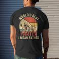 Worlds Best Farter I Mean Father Day Dad Day Gift Funny Mens Back Print T-shirt Gifts for Him