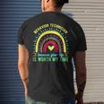 Worth My Time Behavior Technician Behavior Tech Men's Back Print T-shirt Gifts for Him