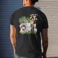 Zoo Animals Wildlife Birthday Party A Day At The Zoo Safari Men's Back Print T-shirt Gifts for Him