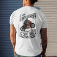 I Am A Biker GrandpaFor Grandpas Motorbikes Men's Back Print T-shirt Gifts for Him