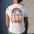 Cornhole Vibes Cornhole For Cornhole Player Mens Back Print T-shirt Gifts for Him