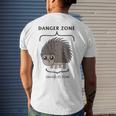 Danger Zone Snuggles Zone Men's Back Print T-shirt Gifts for Him