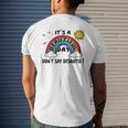Dont Say Desantis Anti Florida Governor Mens Back Print T-shirt Gifts for Him