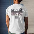 Fdu Knight Smallest Team Biggest Upset March Madness Men's Back Print T-shirt Gifts for Him