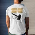 Noisyhuevos Daddy Want Daddy Need Men's Back Print T-shirt Gifts for Him