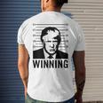Trump Hot Winning 2024 45 47 Re-Elect President Men's Back Print T-shirt Gifts for Him