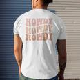 Vintage Howdy Western Life Rodeo Country Music Cowgirls Men's Back Print T-shirt Gifts for Him Vintage Howdy Western Life Rodeo Country Music Cowgirls Men's Back Print T-shirt Gifts for Him