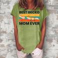 Best Gecko Mom Ever Lizard Leopard Gecko Women's Loosen T-shirt Grey