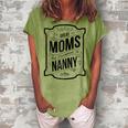 Great Moms Get Promoted To Nanny T Grandma Women's Loosen T-Shirt Grey