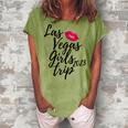 Las Vegas Girls Trip 2023 Nevada Vacation Fun Matching Group Women's Loosen T-Shirt Grey
