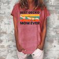 Best Gecko Mom Ever Lizard Leopard Gecko Women's Loosen T-shirt Watermelon