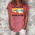 Best Maltipoo Mom Ever Maltipoo Dog Women's Loosen T-shirt Watermelon