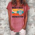 Best Rat Mom Ever Rat Mom Women's Loosen T-shirt Watermelon