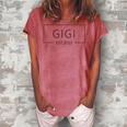 Gigi Est 2023 Birthday Mom Best Mom Ever Women's Loosen T-shirt Watermelon