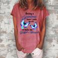 Being A Grandma Doesnt Make Me Old Butterfly Family Women's Loosen T-Shirt Watermelon