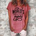 Worlds Greatest Mom Hirt For Best Mom Ever Women's Loosen T-shirt Watermelon
