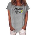 Auntie Bee Baby Shower Costume Cute Gender Reveal Women's Loosen T-Shirt Green