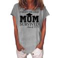 Forget The Grad Mom Survived Class Of 2023 Graduation Women's Loosen T-Shirt Green